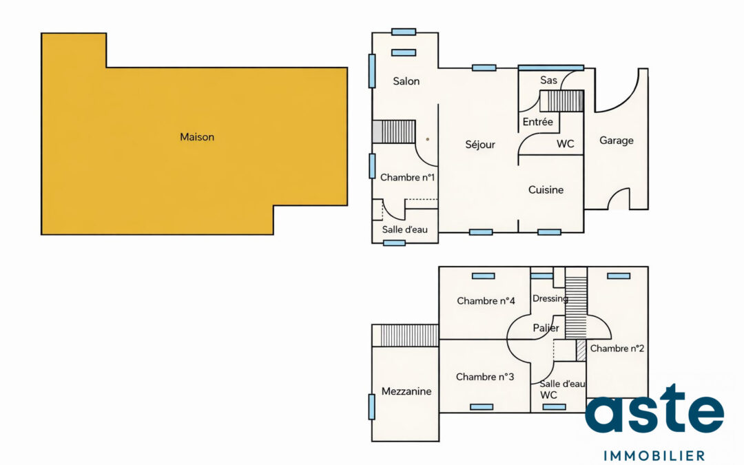 Maison familiale – Vie de plain-pied – Proche centre-ville