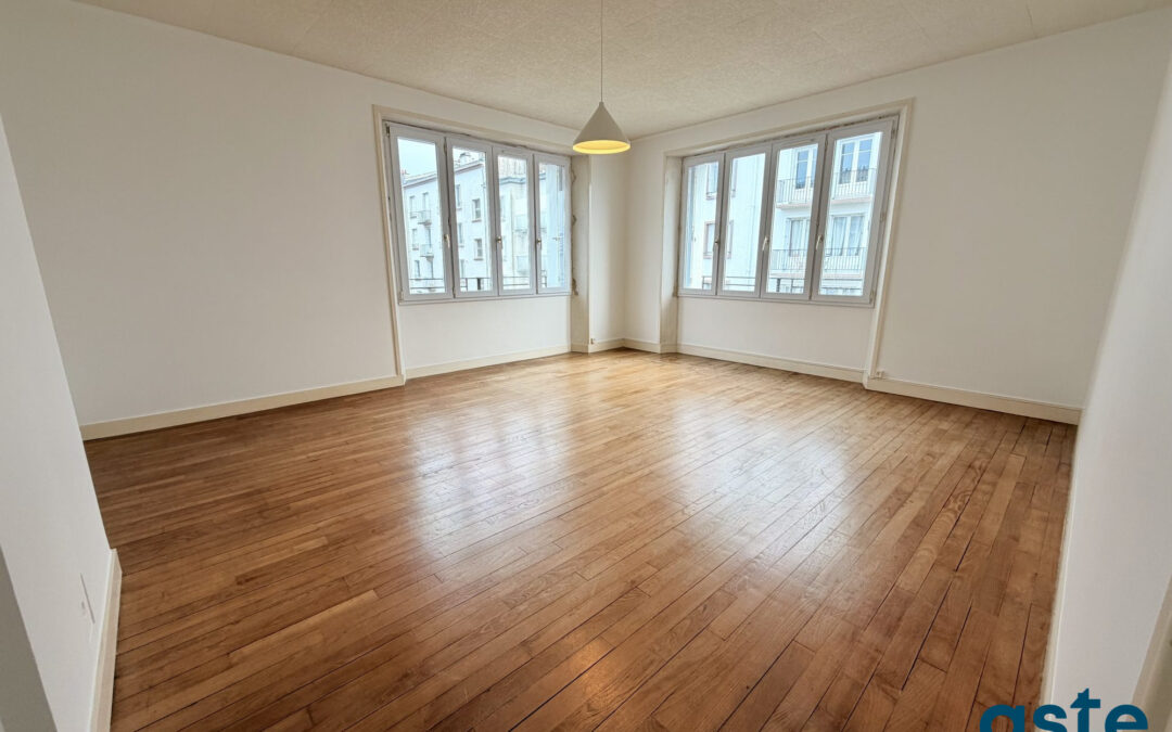 Brest – Triangle d’Or – T3 de 78 m² à fort potentiel, proche Cours d’Ajot