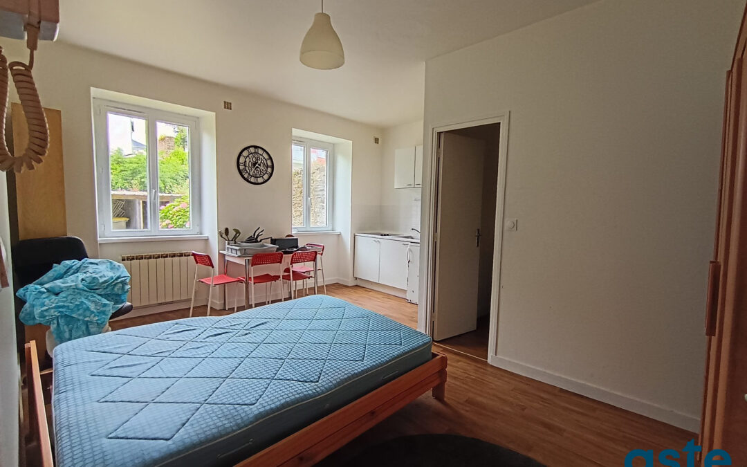 INVESTISSEMENT LOCATIF – STUDIO IDÉAL PIED-À-TERRE OU ÉTUDIANT – BREST LANRÉDEC / DROGOU