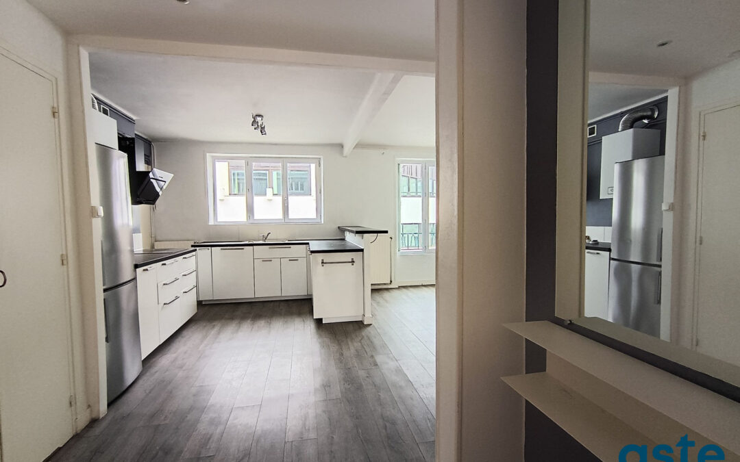 Appartement T3 Traversant – 63 m² – Brest Centre (Quartier Saint-Michel / Dupleix